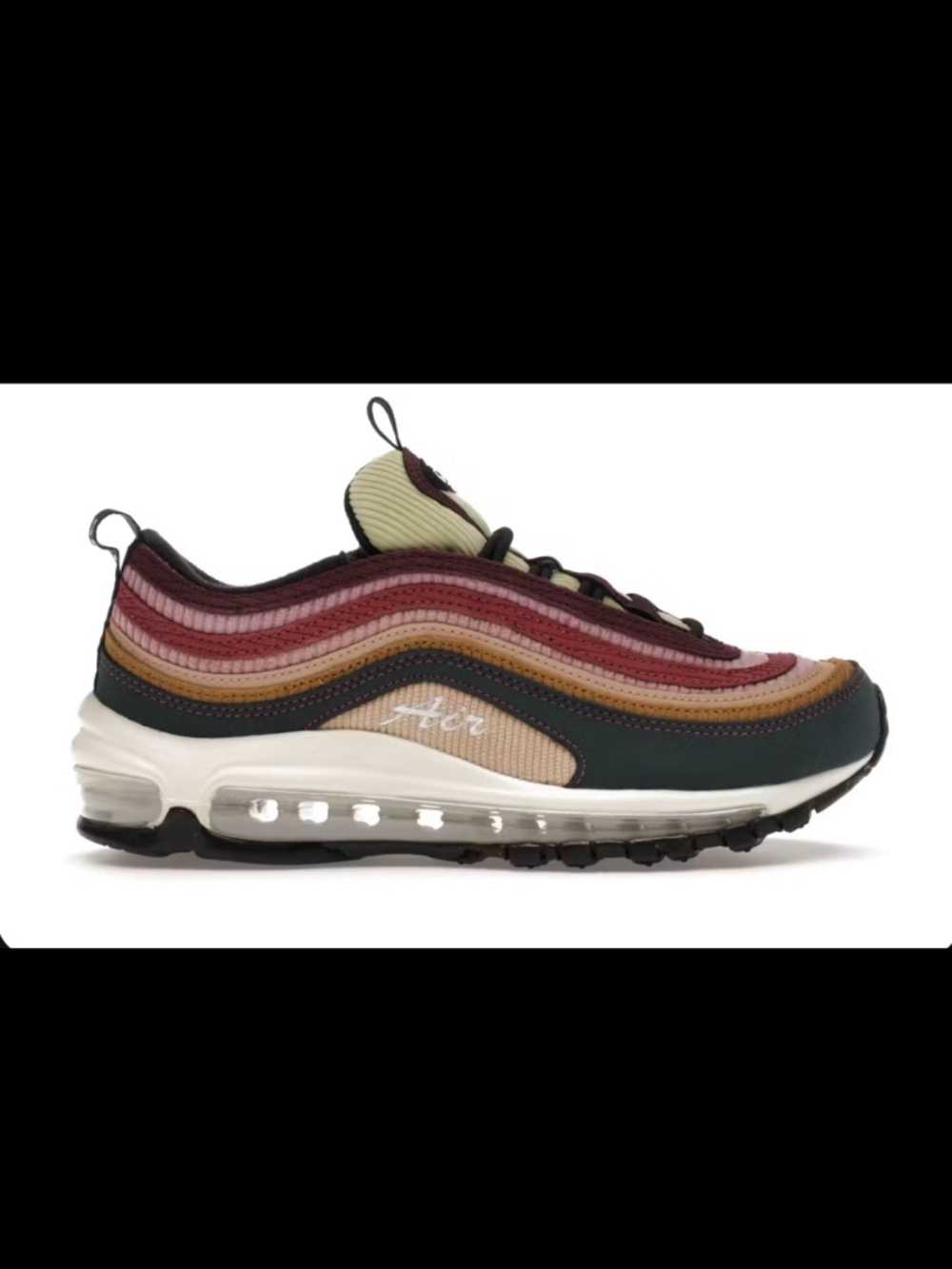 Nike Women's Size 6.5 Air Max 97 'Multi-Color Corduroy'